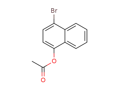 Molecular Structure of 203204-53-9 (4-bromonaphthalen-1-yl acetate)