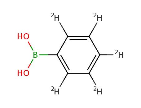 Molecular Structure of 215527-70-1 (PHENYL-D5-BORONIC ACID)
