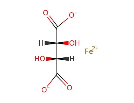 Molecular Structure of 2944-65-2 (iron [R-(R*,R*)]-tartrate)