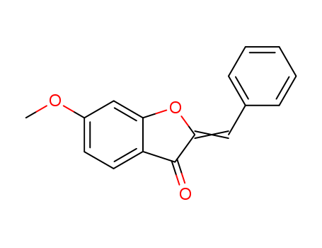 3(2H)-Benzofuranone, 6-methoxy-2-(phenylmethylene)-