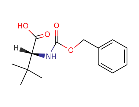 Molecular Structure of 70874-05-4 (CBZL-D-TERT-LEUCINE)