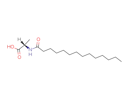 (S)-2-Tetradecanamidopropanoic acid