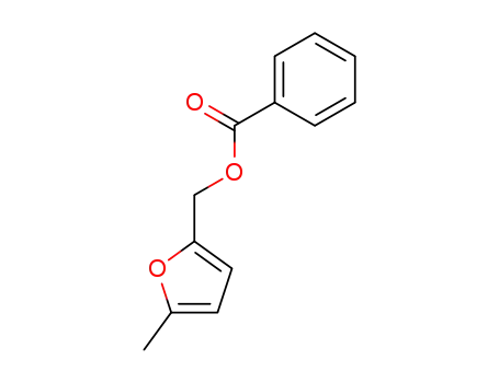 Molecular Structure of 18801-77-9 (5-METHYL-2-FURYLMETHYLBENZOATE))