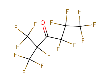 Molecular Structure of 813-45-6 (3-Hexanone, 1,1,1,2,4,4,5,5,6,6,6-undecafluoro-2-(trifluoromethyl)-)