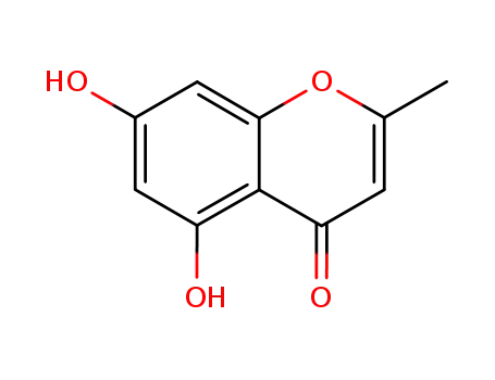 Molecular Structure of 1013-69-0 (2-Methyl-5,7-dihydroxychromone)
