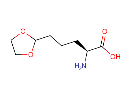 1,3-Dioxolane-2-pentanoicacid, a-amino-, (aS)-(215054-80-1)
