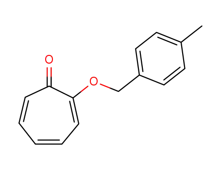 Molecular Structure of 77367-69-2 (2-(p-tolylmethoxy)tropone)