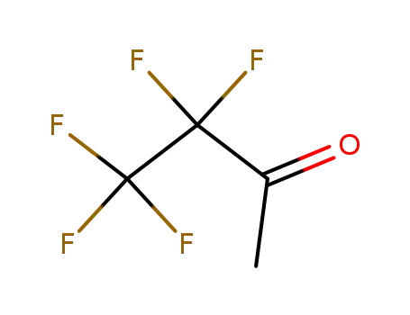 Molecular Structure of 374-41-4 (3,3,4,4,4-PENTAFLUOROBUTAN-2-ONE)
