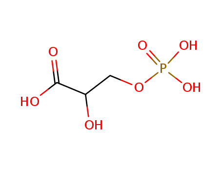 Molecular Structure of 820-11-1 (2-hydroxy-3-phosphonooxy-propanoic acid)