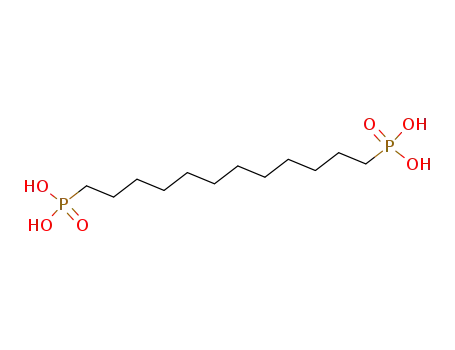 Molecular Structure of 7450-59-1 ((12-Phosphonododecyl)phosphonic  acid)