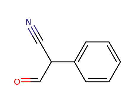 Molecular Structure of 5841-70-3 (2-Cyano-2-phenylvinylalcohol)