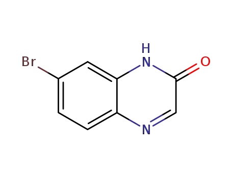Molecular Structure of 82031-32-1 (7-bromoquinoxalin-2(1H)-one)