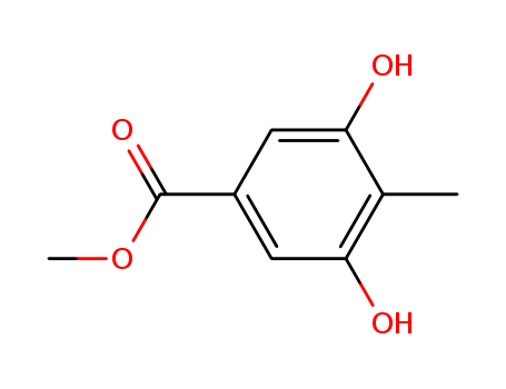 Benzoic acid,3,5-dihydroxy-4-methyl-, methyl ester