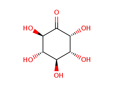 Molecular Structure of 488-66-4 (2,3,4,5,6-pentahydroxycyclohexan-1-one)