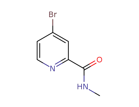 Molecular Structure of 1209459-88-0 (4-bromo-pyridine-2-carboxylic acid methyl amide)
