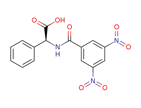 Molecular Structure of 90761-62-9 ((S)-(+)-N-(3,5-DINITROBENZOYL)-ALPHA-PHENYLGLYCINE)