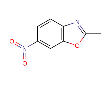 Molecular Structure of 5683-43-2 (2-Methyl-6-nitrobenzoxazole)