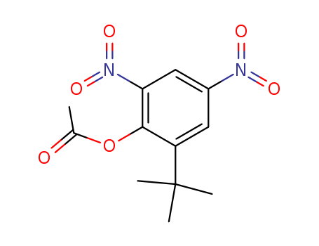 Phenol,2-(1,1-dimethylethyl)-4,6-dinitro-, 1-acetate