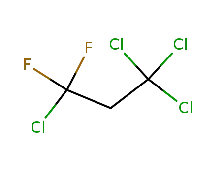 Molecular Structure of 460-89-9 (HCFC-232)