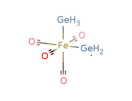Molecular Structure of 122050-25-3 (tetracarbonylgermyl(methylgermyl)iron)