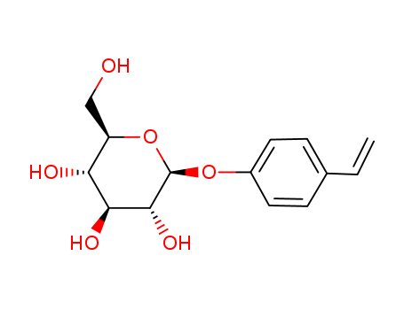 p-Vinylphenyl O-beta-D-glucopyraside