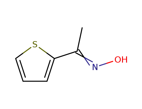 Molecular Structure of 1956-45-2 (1-THIOPHEN-2-YL-ETHANONE OXIME)