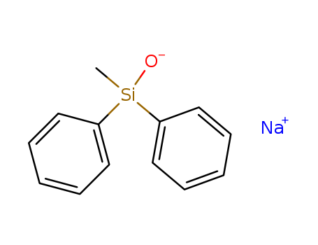 Silanol, methyldiphenyl-, sodium salt