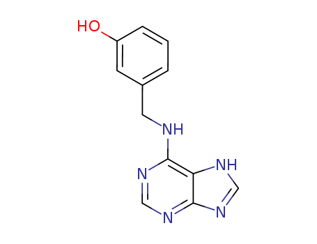 3-[(9H-Purin-6-ylamino)methyl]phenol                                                                                                                                                                    (75737-38-1)