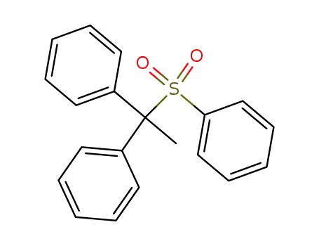 Molecular Structure of 60702-29-6 ((1-(phenylsulfonyl)ethane-1,1-diyl)dibenzene)