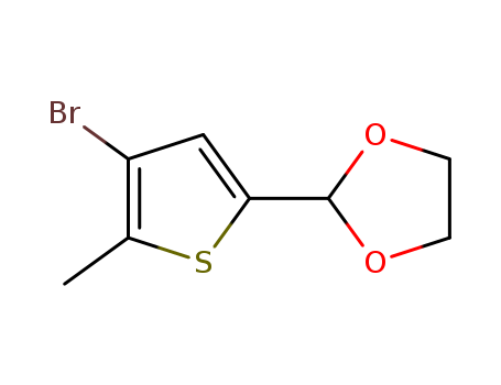 1,3-Dioxolane,2-(4-bromo-5-methyl-2-thienyl)-