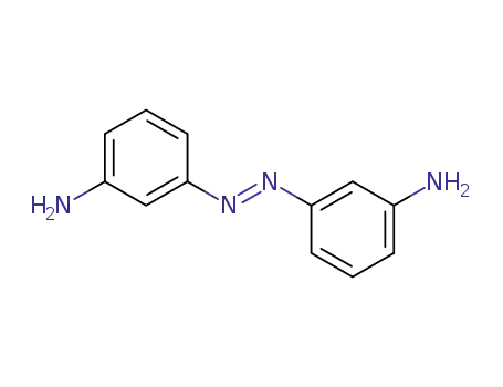 Molecular Structure of 21371-44-8 (Benzenamine, 3,3'-azobis-)