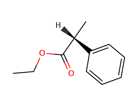 Benzeneacetic acid, a-methyl-, ethyl ester, (aR)-