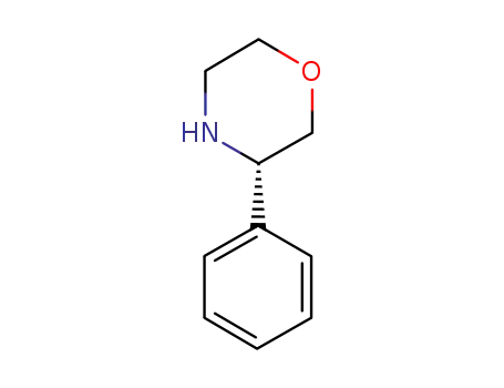 Molecular Structure of 914299-79-9 ((S)-3-phenylmorpholine)