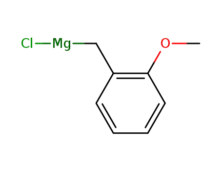 Molecular Structure of 480438-46-8 (2-Methoxybenzylmagnesium chloride)