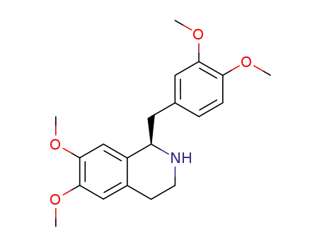 Molecular Structure of 50896-90-7 ((R)-(+)-Tetrahydropapaverine)