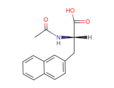 Molecular Structure of 37439-99-9 ((S)-N-Acetyl-2-naphthylalanine)