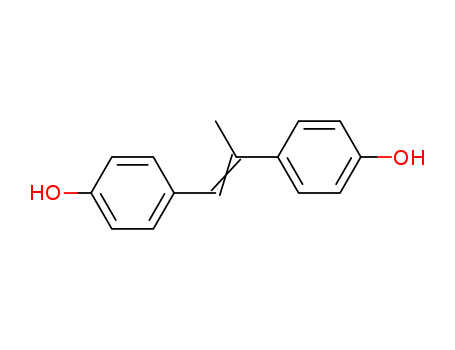 4-[1-(4-hydroxyphenyl)prop-1-en-2-yl]phenol