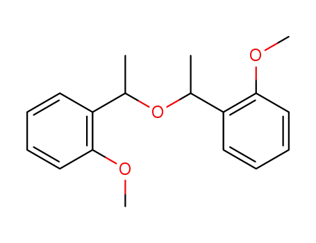 Molecular Structure of 859312-83-7 (di[1-(2-methoxyphenyl)ethyl]ether)