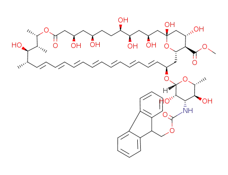 Molecular Structure of 127970-82-5 (N-FMOC amphotericin B methyl ester)