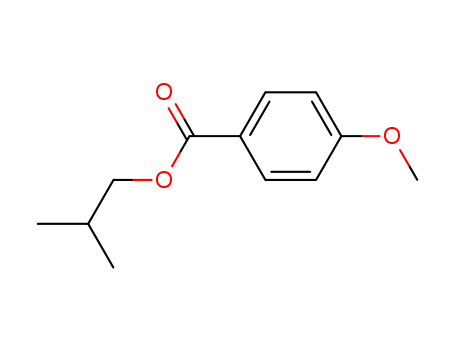 27739-28-2,isobutyl p-anisate,Anisicacid, isobutyl (5CI); p-Anisic acid, isobutyl ester (8CI); Isobutyl4-methoxybenzoate; Isobutyl p-methoxybenzoate; NSC 67898; p-Methoxybenzoic acidisobutyl ester