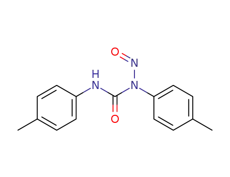 Molecular Structure of 84784-22-5 (Urea, N,N'-bis(4-methylphenyl)-N-nitroso-)