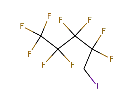 Molecular Structure of 2253-14-7 (1-IODO-1H,1H-NONAFLUOROPENTANE)