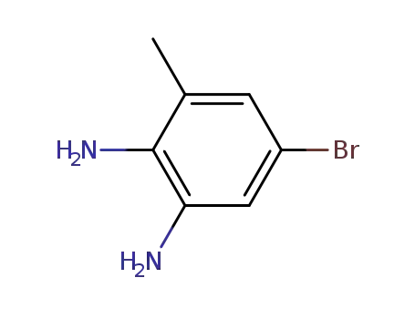 Molecular Structure of 76153-06-5 (5-BROMO-3-METHYL-BENZENE-1,2-DIAMINE)