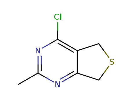 Thieno[3,4-d]pyrimidine,4-chloro-5,7-dihydro-2-methyl-