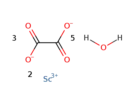 Molecular Structure of 17926-77-1 (SCANDIUM OXALATE)