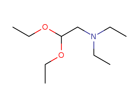 3616-57-7,2,2-Diethoxytriethylamine,Acetaldehyde,(diethylamino)-, diethyl acetal (7CI,8CI);Triethylamine, 2,2-diethoxy- (8CI);(Diethylamino)acetaldehyde diethyl acetal;2,2-Diethoxy-N,N-diethylethylamine;2,2-Diethoxytriethylamine;NSC 62128;