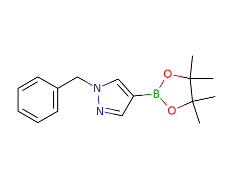 Molecular Structure of 761446-45-1 (1-Benzyl-1H-pyrazole-4-boronic acid pinacol ester)