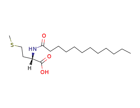 Molecular Structure of 35440-74-5 (L-Methionine, N-(1-oxododecyl)-)