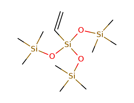 Molecular Structure of 5356-84-3 (Vinyl tris(trimethylsiloxy)silane)