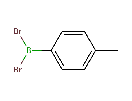 Molecular Structure of 4151-78-4 (Borane, dibromo(4-methylphenyl)-)
